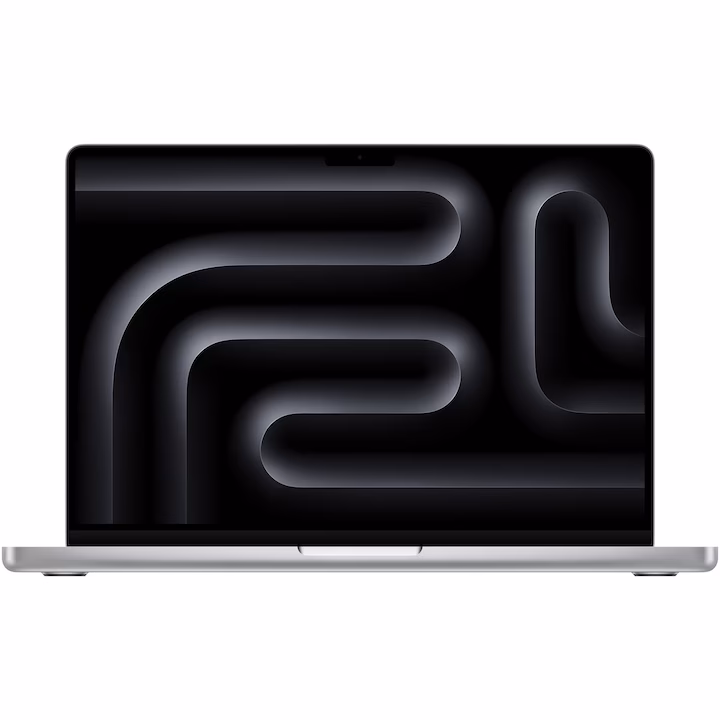 Apple-MacBook-M5-Pro-Silver.avif Apple MacBook Pro 14-inch M5 MAX 18-core CPU, 32-core GPU, Ram 36GB, SSD 2T - Silver - Image 1