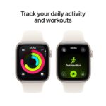 Apple Watch SE 3 GPS + Cellular 44mm Starlight Aluminium Case with Starlight Sport Band - M/L - Image 3