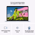 Apple 15-inch MacBook Air Apple M5 chip with 10-core CPU and 10-core GPU, 16GB Ram, 1TB - Sky Blue - Image 8