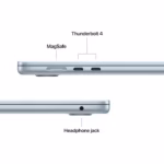 Apple 15-inch MacBook Air Apple M5 chip with 10-core CPU and 10-core GPU, 16GB Ram, 1TB - Sky Blue - Image 7