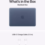 Apple 13-inch MacBook NEO A18 Pro chip, 6-core CPU, 5-core GPU, RAM 8GB, SSD 512GB - Indigo - Image 3