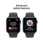 Apple Watch SE 3 GPS 40mm Midnight Aluminium Case with Midnight Sport Band - S/M - Image 4