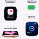 Apple Watch Series 11 GPS + Cellular 42mm Gold Titanium Case with Gold Milanese Loop - Image 7