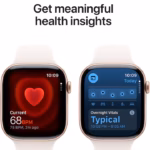 Apple Watch Series 11 GPS + Cellular 42mm Rose Gold Aluminium Case with Light Blush Sport Band - S/M - Image 6