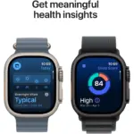 Apple Watch Ultra 3 GPS + Cellular 49mm Black Titanium Case with Black Titanium Milanese Loop - Small - Image 6