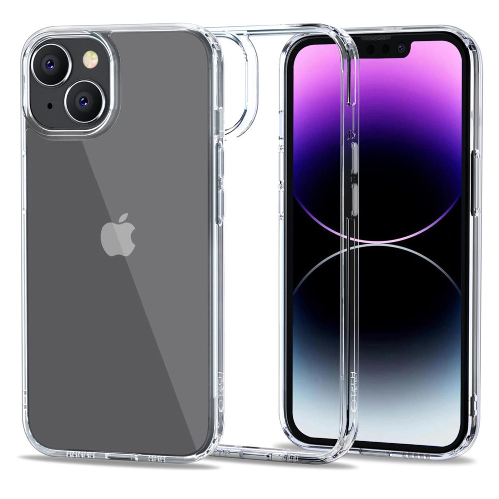 CREATOR: gd-jpeg v1.0 (using IJG JPEG v62), quality = 80 Калъф от Tech-Protect FlexAir Hybrid iPhone 14 Case - Clear - Image 1