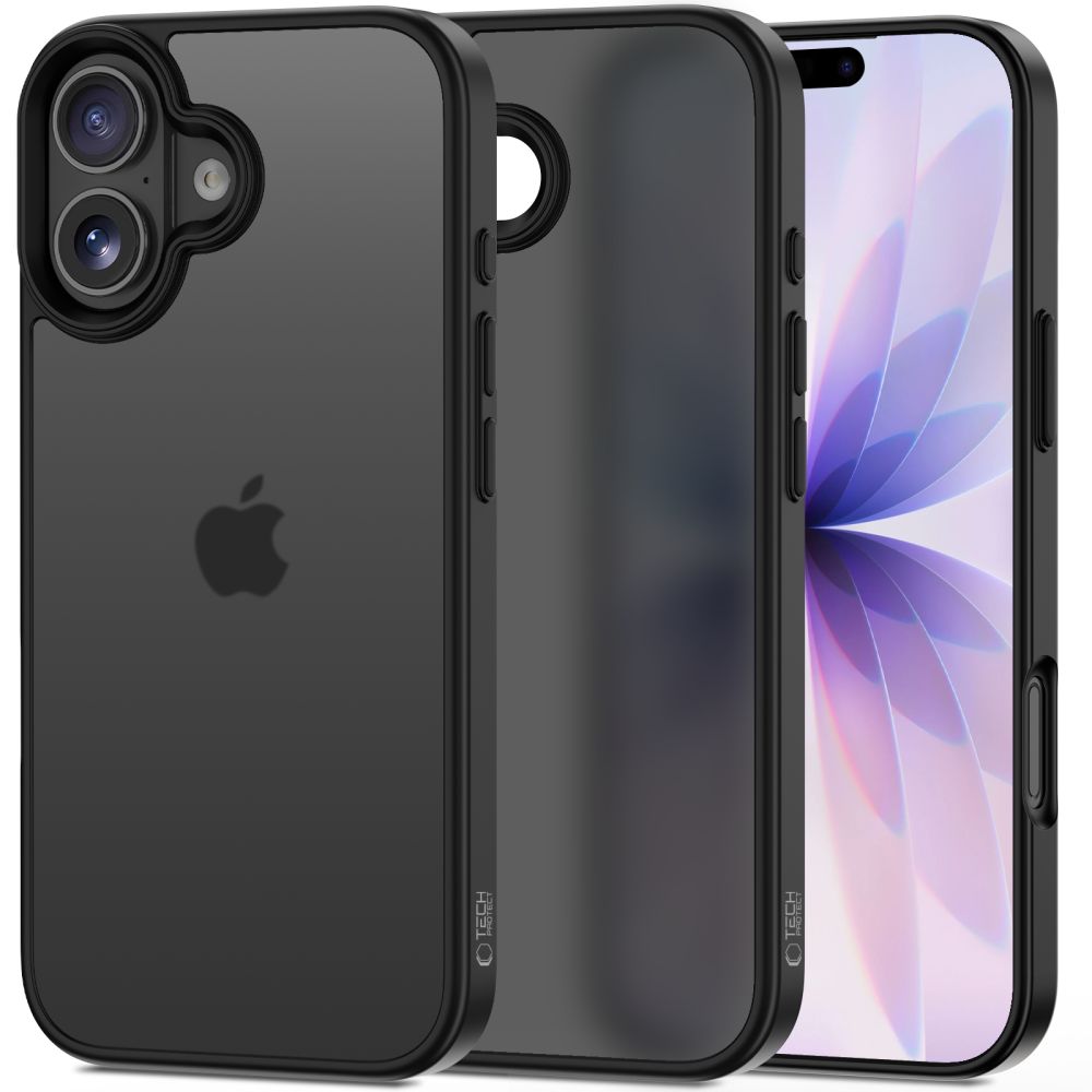 CREATOR: gd-jpeg v1.0 (using IJG JPEG v62), quality = 80 Калъф от Tech-Protect MagMat iPhone 17 Case - Matte Black - Image 1