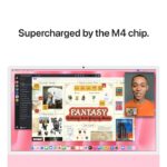 iMac 24 Retina 4.5K | M4 чип с 10 ядрен CPU и 10 ядрен GPU | 16GB памет | 256GB SSD - Pink - Image 3