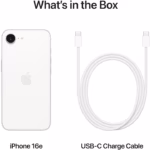 Смартфон Apple iPhone 16e, 128GB, 5G, White - Image 2