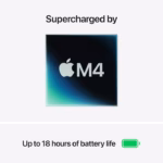 Apple 13-inch MacBook Air Apple M4 chip with 10-core CPU and 10-core GPU, 512GB, 16GB Ram - Starlight - Image 3