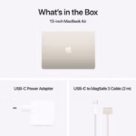 Apple 13-inch MacBook Air Apple M4 chip with 10-core CPU and 10-core GPU, 512GB, 16GB Ram - Starlight - Image 7