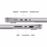 Apple MacBook Pro 16-inch M5 PRO 18-core CPU, 20-core GPU, Ram 48GB, SSD 1TB- Silver - Image 3