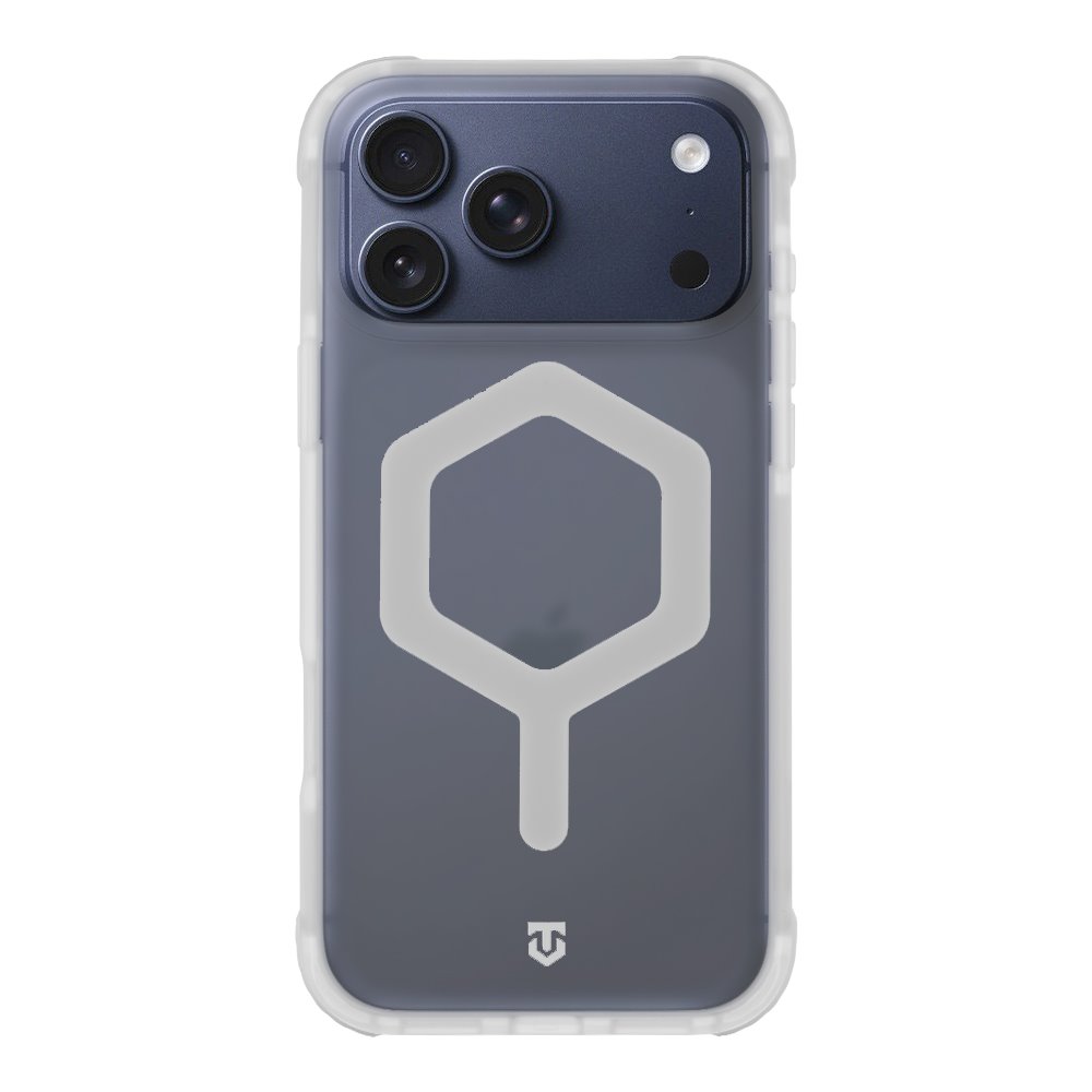 tactical-magforce-hexagon-kryt-pro-apple-iphone-17-pro-max-t-white_ie14600308.jpg Калъф от Tactical MagForce Hexagon Cover for Apple iPhone 17 Pro Max T-White - Image 1