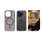 Калъф от Tactical MagForce Hyperstealth 2.0 Cover за iPhone 15 Pro BlackRed - Image 3